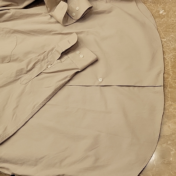 Croft & Barrow Classic Fit Button-down Shirt, 16-16-1/2; 34/35 - Picture 6 of 12